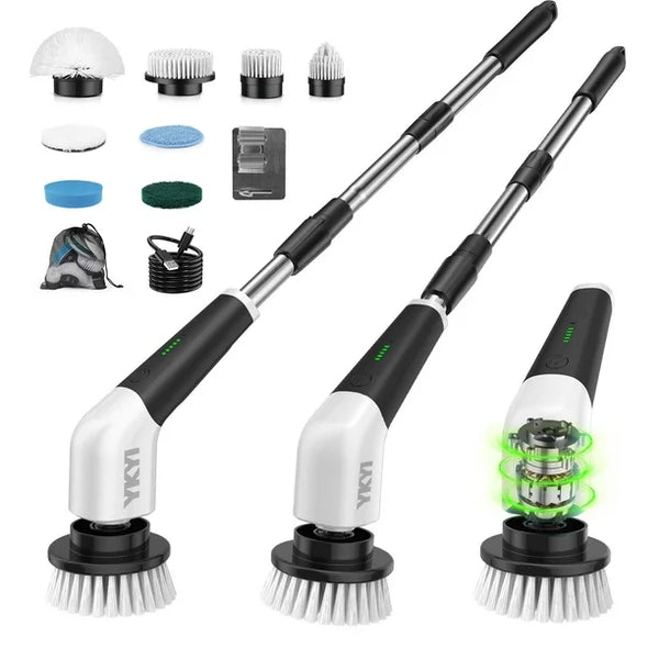 YKYi ANS-8051B Brosse électrique de nettoyage – Sans fil, 25W, autonomie 90 min
