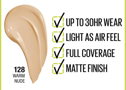 Maybelline Super Stay 24H – High Coverage Matte Foundation Used