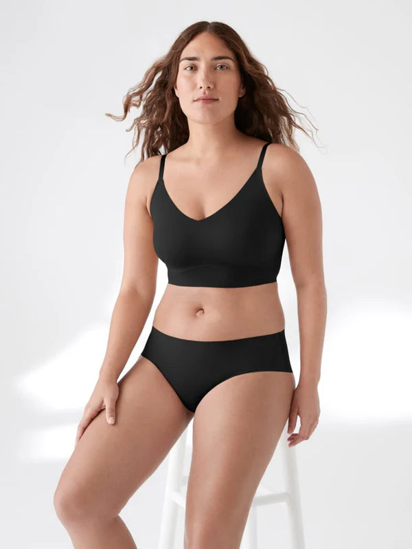 True & Co. True Body Lift – Soutien-gorge triangle à bretelles ajustables