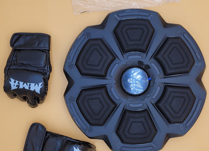 Phyloks Music Boxing Machine – Interactive boxing device with music and gloves included