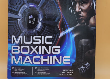 Phyloks Music Boxing Machine – Interactive boxing device with music and gloves included