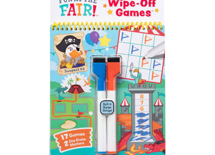 Melissa and Doug Fun at the Fair – Carnet de jeux effaçables avec feutres