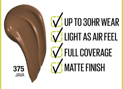 Maybelline Super Stay 24H – High Coverage Matte Foundation Like New