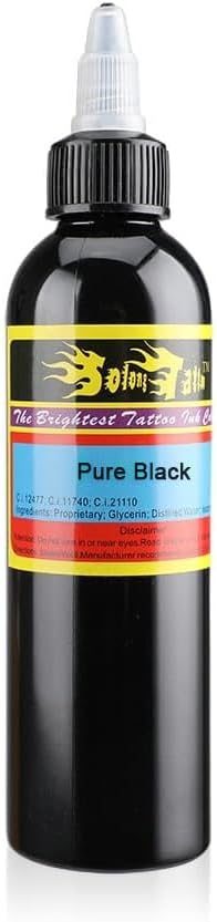 Solong – Professional True Black Tattoo Ink 30ml