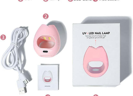 CHANGAR Mini UV LED Lamp – Fast Drying for Gel Polish