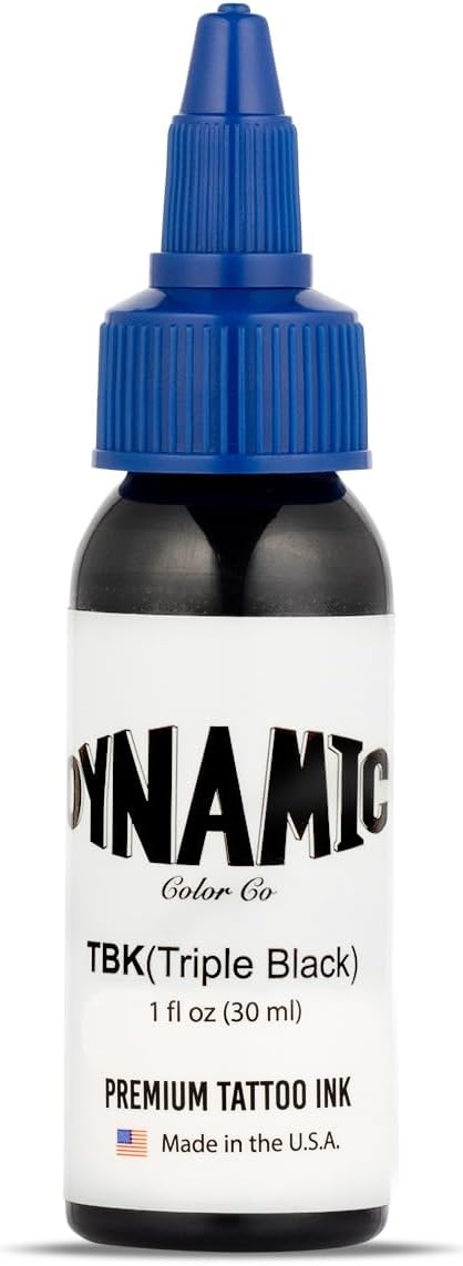 Dynamic Color Co – Triple Black Tattoo Ink 30ml