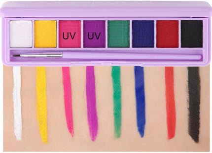 HANDAYAN – 8-color watercolor paint palette for nail art or artistic makeup