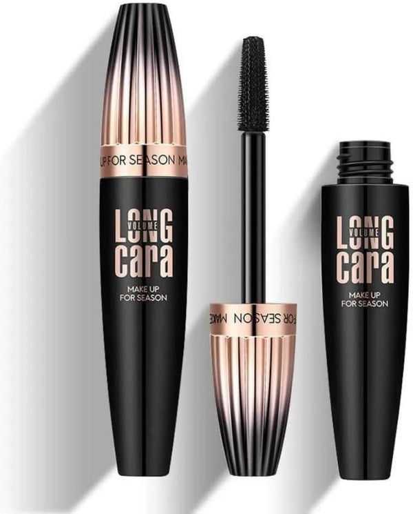 MacFee 4D Silk Fiber Lash Mascara – Intense Black, Waterproof