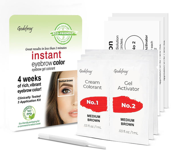 Godefroy® – Permanent Eyebrow Tint Kit 🖌️