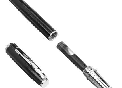 Amazon Basics – Stylo plume avec cartouches d’encre noir