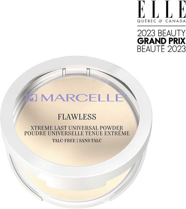 Marcelle – Flawless Xtreme Last Universal Compact Powder | Matte finish & extreme hold 💨