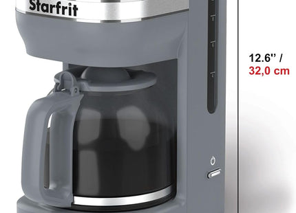 Starfrit 10-Cup Electric Coffee Maker with Automatic Shutoff