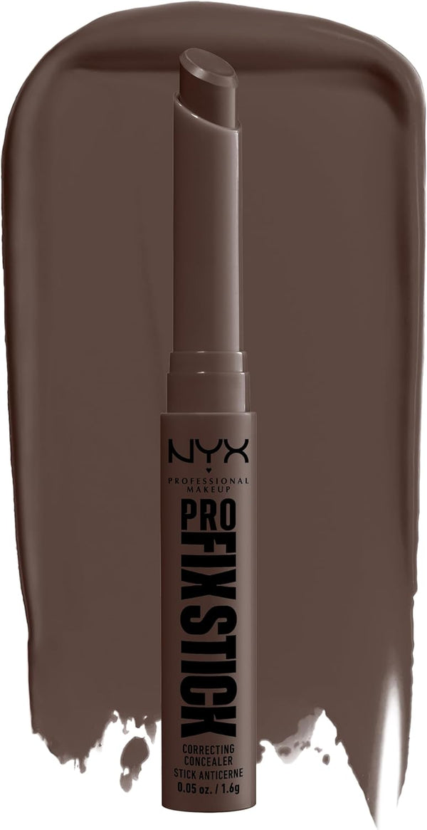 NYX Professional Makeup – Pro Fix Concealer Stick 18 Rich Espresso | Moisturizing Cream & Targeted Coverage ☕️