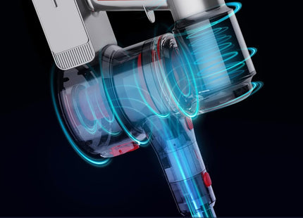 AOKOAK Aspirateur sans fil 45 kPa – 550 W, 60 min d’autonomie, écran LED