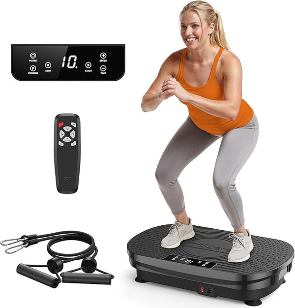 Plateforme vibrante Feierdun FEDVP-LA – Appareil de fitness et tonification musculaire