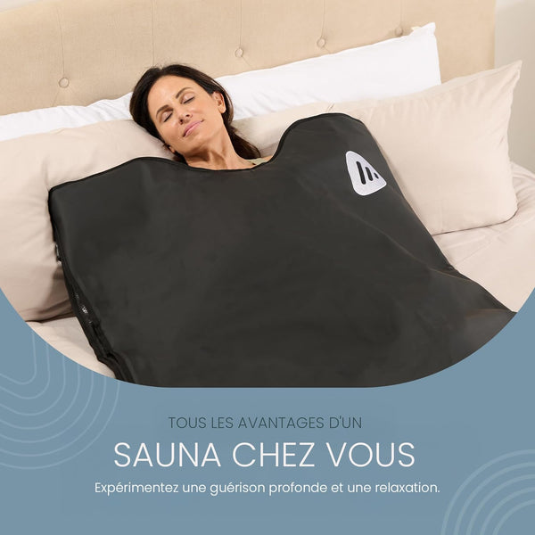 LifePro Couverture de sauna infrarouge portable – Détente et détox à domicile