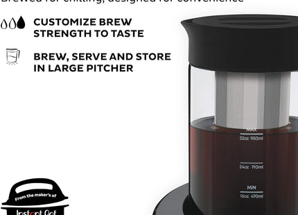 Instant – Electric Cold Brew Coffee Maker | Fast and Customizable Brewing up to 32 oz
