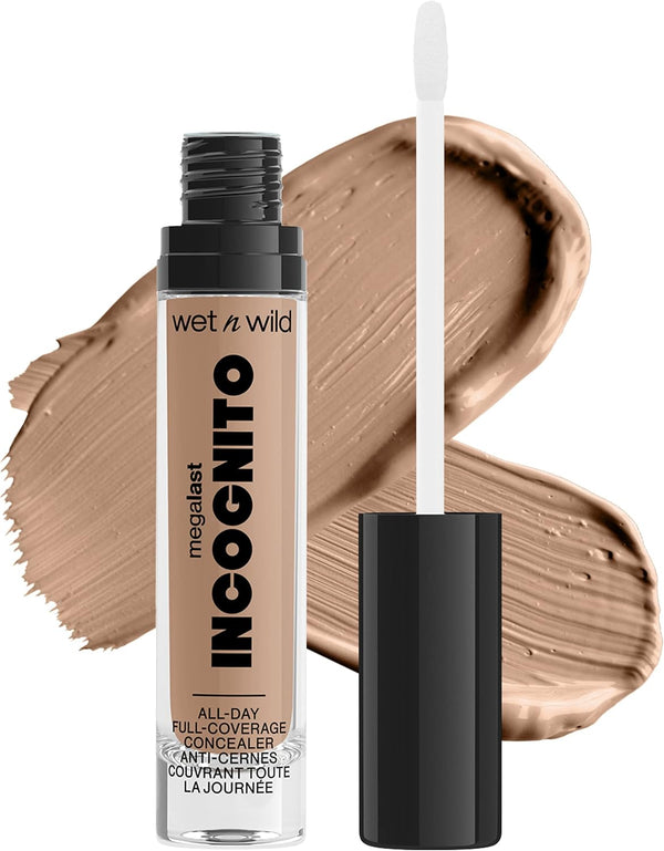 Wet n Wild – Mega Last Incognito Concealer Light Honey | Full Coverage & All Day Wear