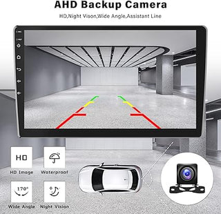 Autoradio Android 13 avec écran tactile – 8 cœurs, 2+64 Go, GPS, WiFi + Caméra de recul
