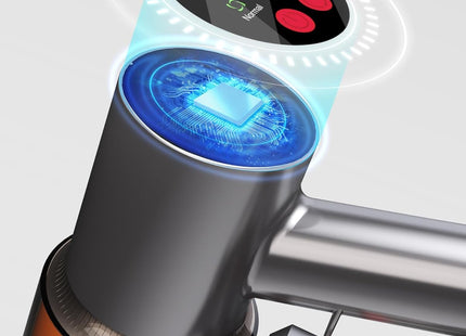 AOKOAK Aspirateur sans fil 45 kPa – 550 W, 60 min d’autonomie, écran LED
