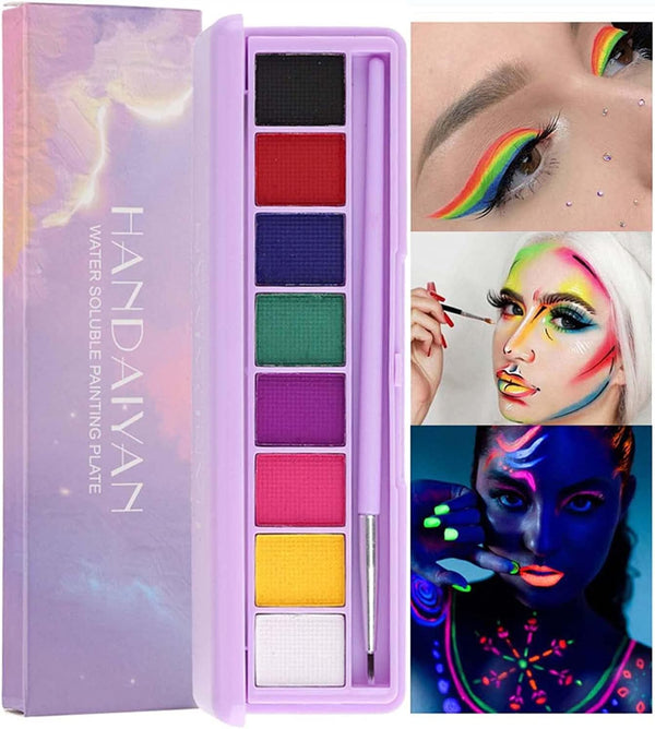 HANDAYAN – 8-color watercolor paint palette for nail art or artistic makeup