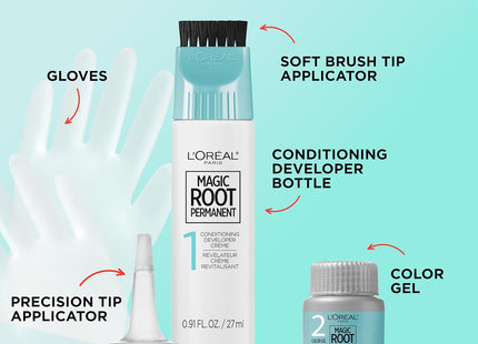 L'Oréal Paris Magic Root Permanent – Retouche racines 4 Châtain Foncé