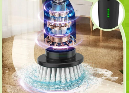 YKYi ANS-8051B Brosse électrique de nettoyage – Sans fil, 25W, autonomie 90 min