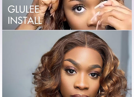 LUVME HAIR – 10" Ombre Brown Bob Wig