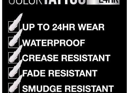 Maybelline Color Tattoo 24HR Waterproof Long-Lasting Cream Eyeshadow