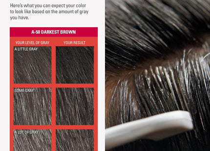 Just For Men – Easy Comb Hair Color Dark Brown-Black