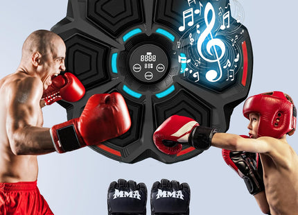 Phyloks Music Boxing Machine – Appareil de boxe interactif avec musique et gants inclus