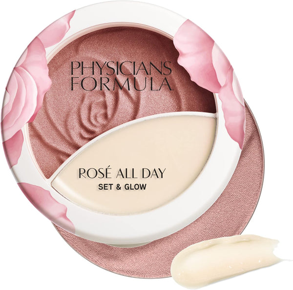 Physicians Formula - Rosé All Day Set & Glow (0.4 oz) - Pink Tint
