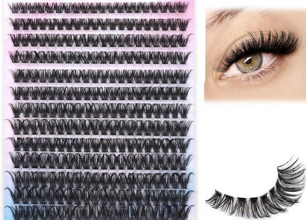 Pawotence DIY Eyelash Extension – Kit 280 natural volume eyelash extensions