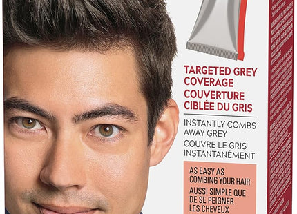 Just For Men – Coloration cheveux peigne facile Brun Foncé-Noir