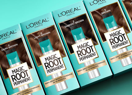 L'Oréal Paris Magic Root Permanent – Retouche racines 4 Châtain Foncé