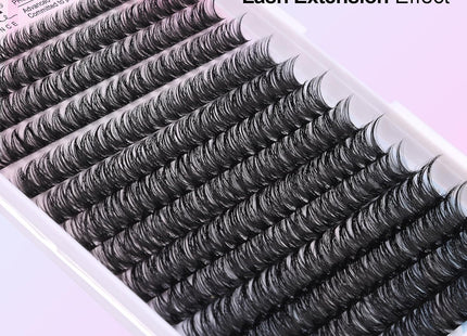 Pawotence DIY Eyelash Extension – Kit 280 natural volume eyelash extensions