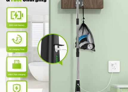 YKYi ANS-8051B Brosse électrique de nettoyage – Sans fil, 25W, autonomie 90 min