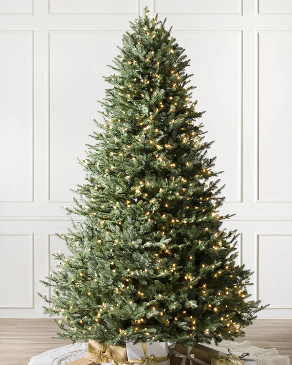 BH Balsam Fir 9ft with Clear LED Lights â Balsam Hill