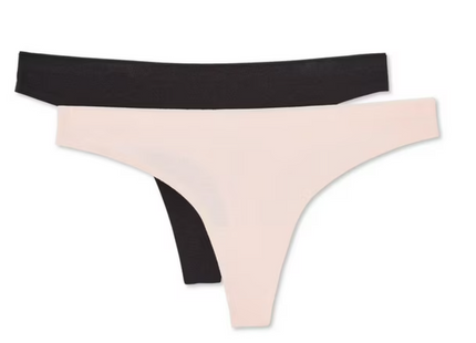 Lot de 2 tangas George pour femmes aqua – lingerie confortable et discrète