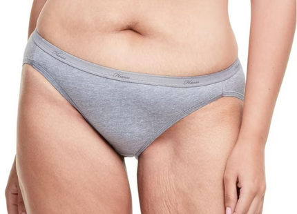 Hanes Culotte Bikini Femme 100% Coton – Vendu à l’unité