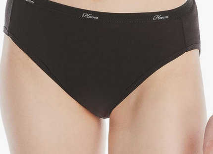Hanes Culotte Femme Hi-Cut 100% Coton – Vendu à l’unité