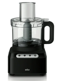 Braun FP3101BK Easy Prep – 8-cup food processor, black