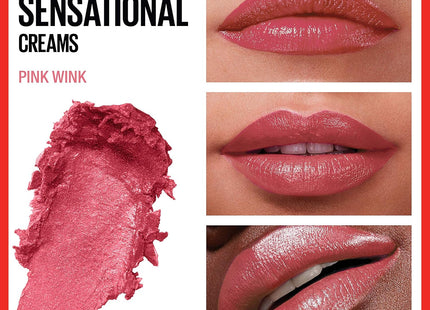 Maybelline Color Sensational Moisturizing Cream Lipstick – Creamy Finish and Intense Shine