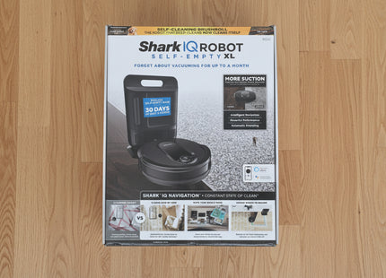 Shark RV1001AEC IQ Robot Self-Empty Vacuum, 35W – Aspirateur robot intelligent noir