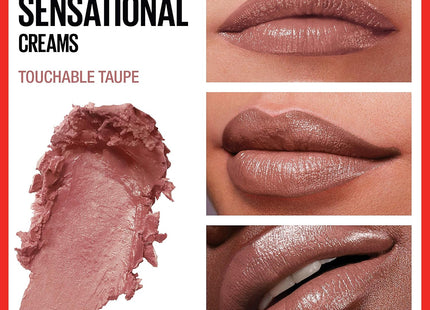 Maybelline Color Sensational Rouge à lèvres crème hydratant – Fini onctueux et éclat intense