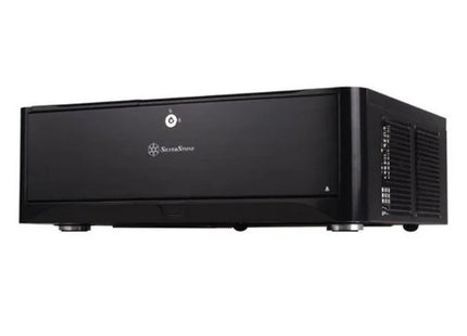 SilverStone Grandia GD06B – Boîtier HTPC compact Micro‑ATX, 3x120 mm, baie hot‑swap