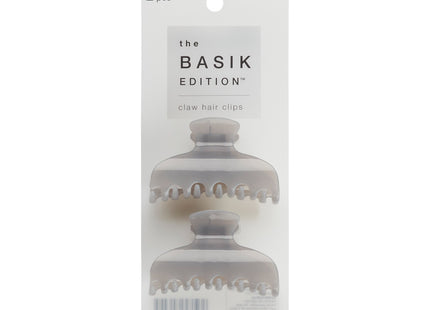 Scünci The Basik Edition – Set of 2 translucent hair clips