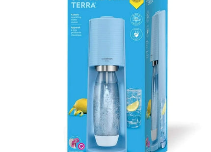 SodaStream Terra – Misty Blue Sparkling Water Maker – Style and Freshness at Home
 