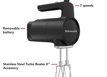 KitchenAid® – Cordless Hand Mixer, 7 Speeds 🍰